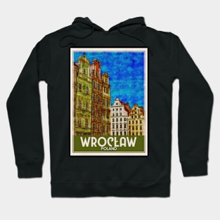 Travel Art Wroclaw Poland Hoodie